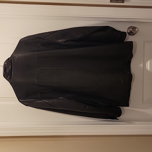 Vintage buttery soft mens leather jacket size large - Picture 3 of 8